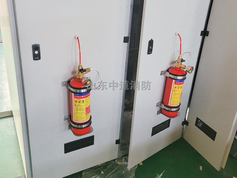 單體式全氟己酮（N****1230）自動滅火系統(tǒng)，并上傳動作信號。