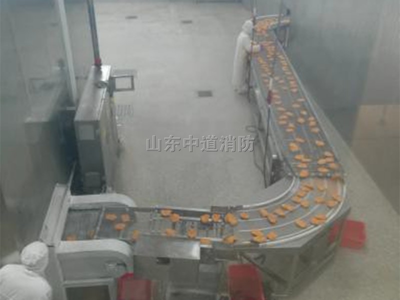 亞太中慧集團油炸機流水線滅火系統(tǒng)
