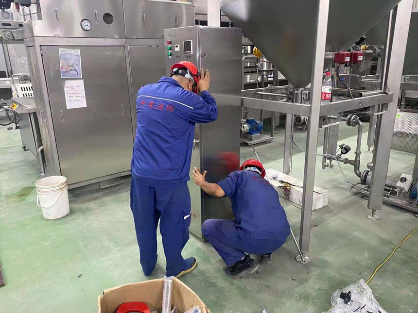 油炸機滅火裝置